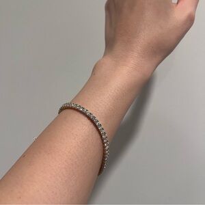 NEW Diamonique Diamond Tennis Bracelet